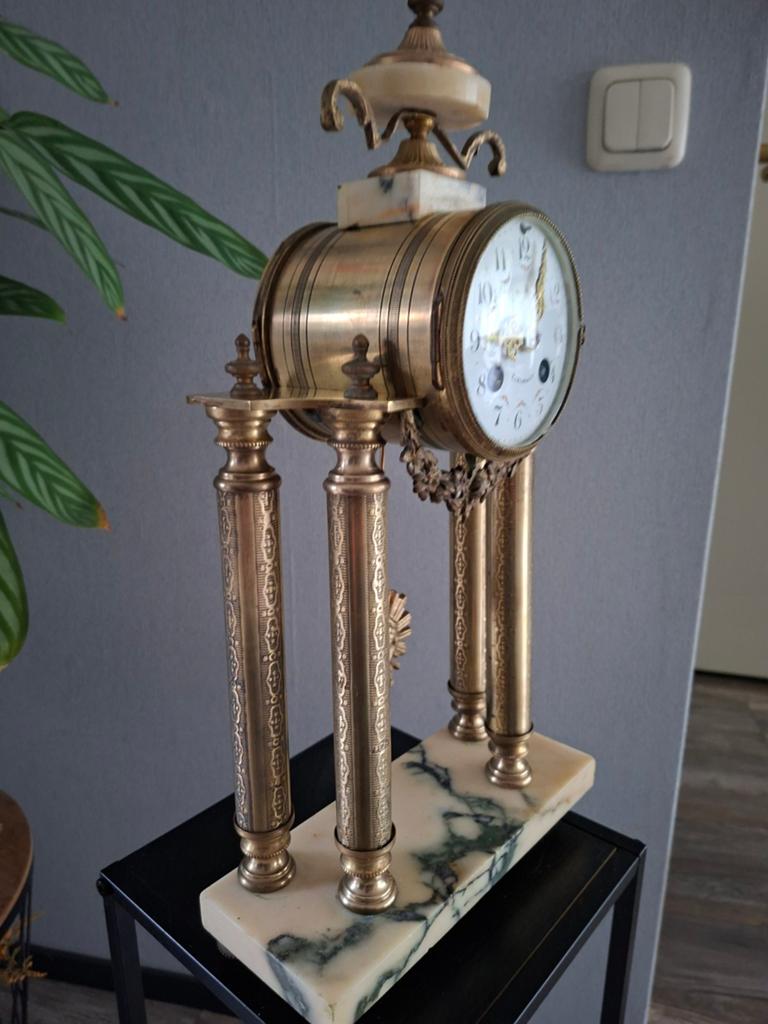 TE KOOP HELE MOOIE ANTIEKE KLOK, Antiek en Kunst, Antiek | Klokken, Ophalen of Verzenden