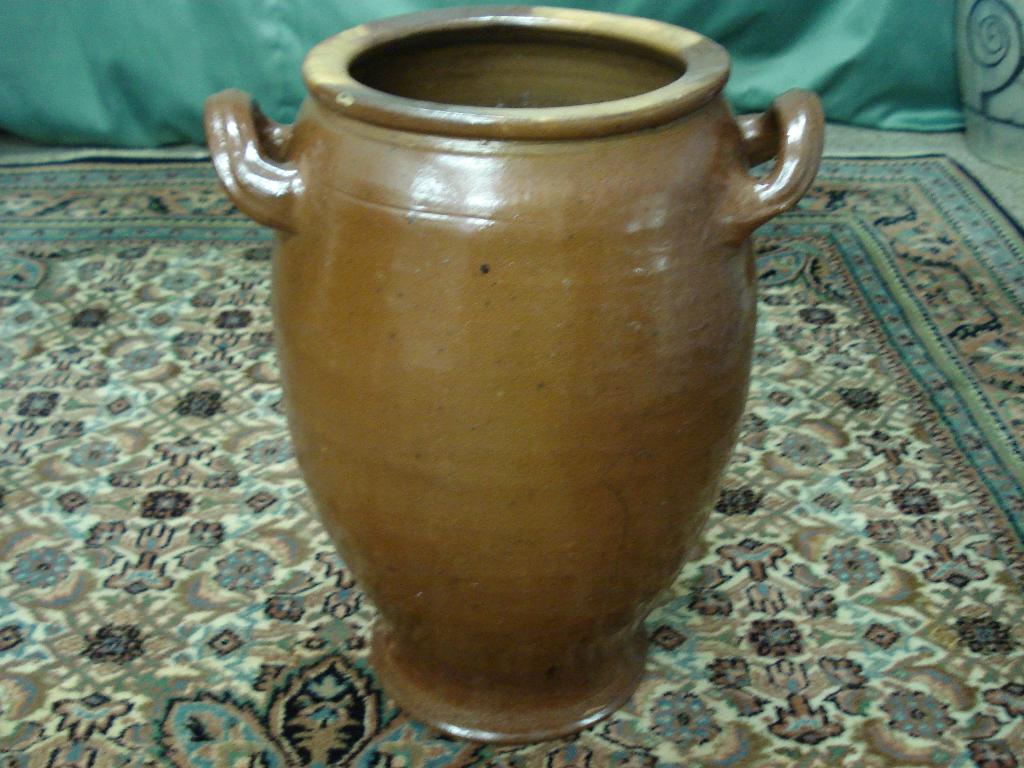 Terracotta Pot, Ophalen, Gebruikt, Bruin, Steen/keramiek