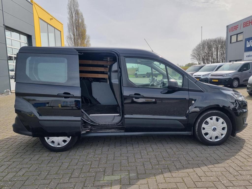 Ford Transit Connect 1.5 L1 Airco 3- zits Navi Trekh 100pk, Auto's, Bestelauto's, 1513 kg, 1350 kg, Euro 6, 4 cilinders