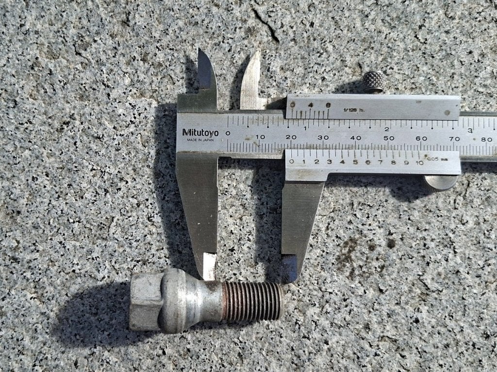 16x Wielbouten M12x1.25 Conisch (60) Peugeot Citroën, Ophalen of Verzenden, Gebruikt, Citroën
