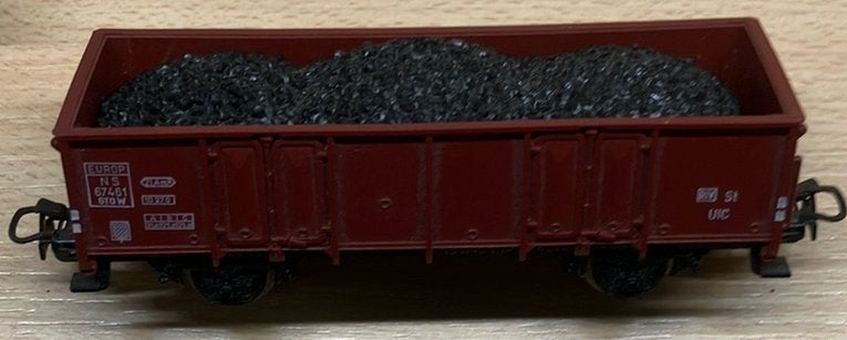Märklin NS 4639 hogeboordwagen met kolenlading, Hobby en Vrije tijd, Wisselstroom, Wagon, Ophalen of Verzenden, Märklin