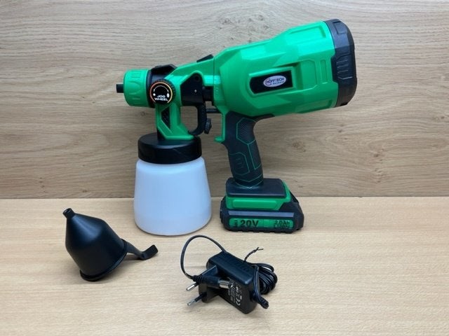 Verfspuit op accu 20 volt., Ophalen of Verzenden, Eddiys, Info@eddiys.eu, Espel