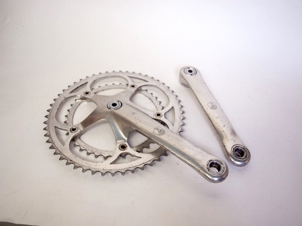 Campagnolo Chorus/Croce D'Aune crankstel, Crankstel of Pedalen, Gebruikt, Campagnolo, Ophalen of Verzenden