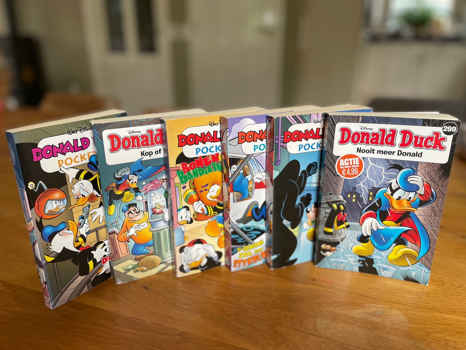 6x Donald Duck pocket boekjes (€1,90 is per stuk), Boeken, Meerdere comics, Ophalen of Verzenden, Zo goed als nieuw, Europa