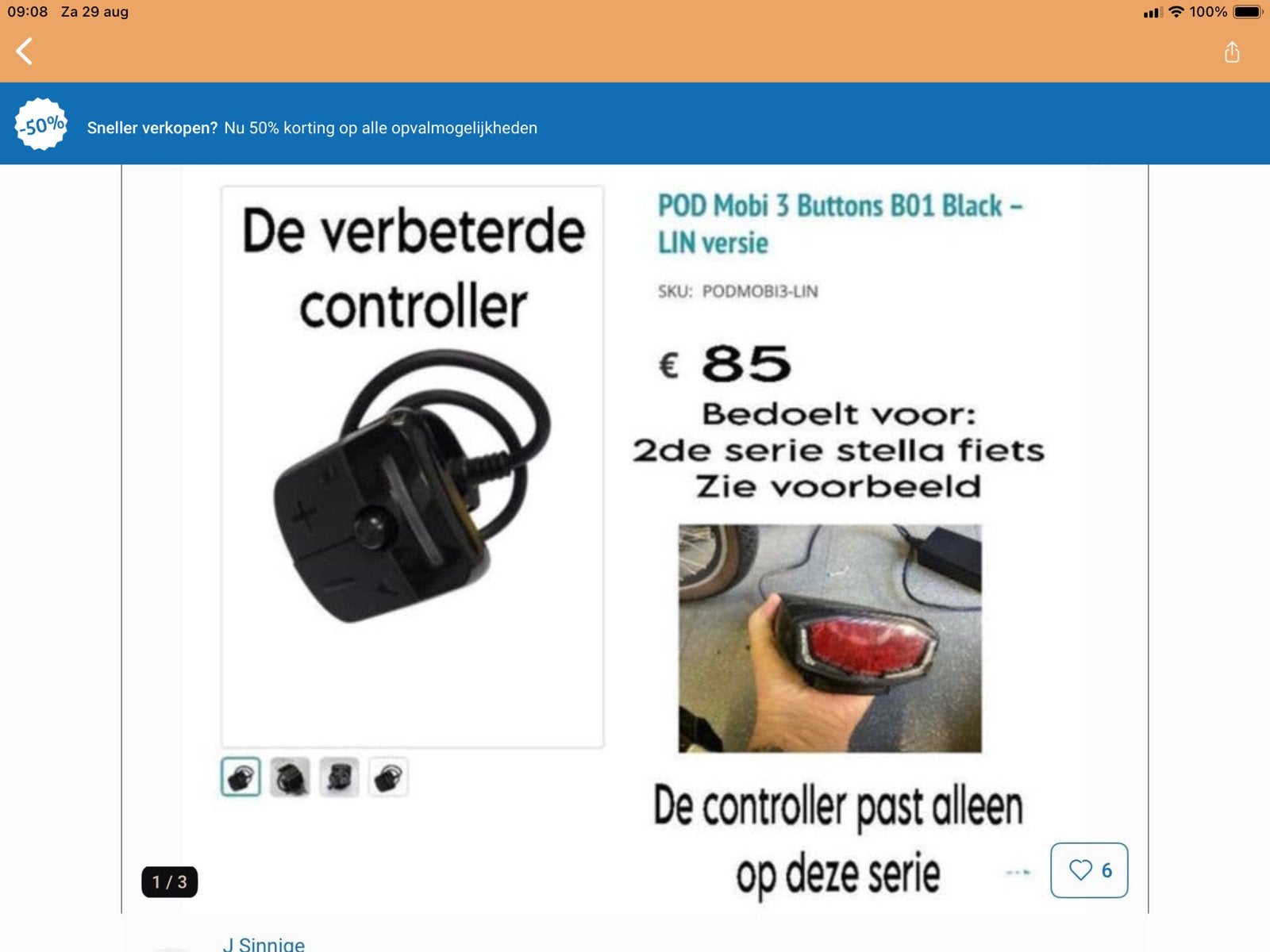 Stella nieuwste controler, Ophalen of Verzenden, Zo goed als nieuw