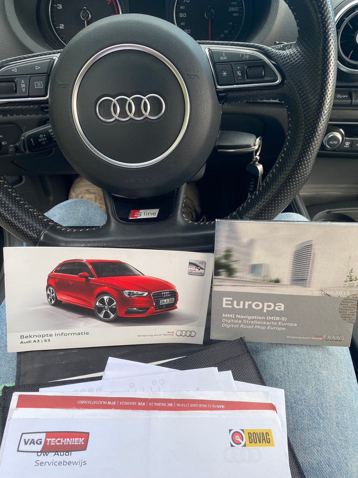 Foto 19 van Audi A3 1.4 TFSI ULTRA COD 110KW Sportback 2015 Zwart
