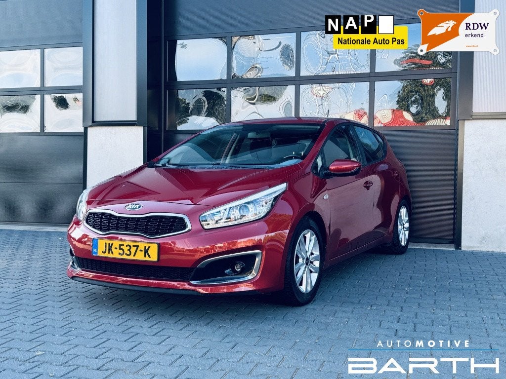 Kia cee'd 1.6 GDI First Ed. | Clima | Cruise | 1e Eig. | NAP, Gebruikt, 4 cilinders, Parkeersensor, Origineel Nederlands