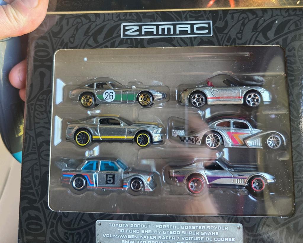 Hot Wheels Silver Series ZAMAC Set - Nieuw in Doos, Mattel Inc., 636 Girard Avenue, East Aurora, NY 14052, USA, Nieuw, Ophalen of Verzenden