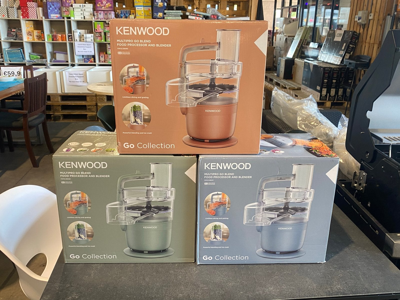 Kenwood MultiPro Go Blend Foodprocessor en Blender, Witgoed en Apparatuur, Keukenmixers, Ophalen, -, 1 tot 2 liter, -