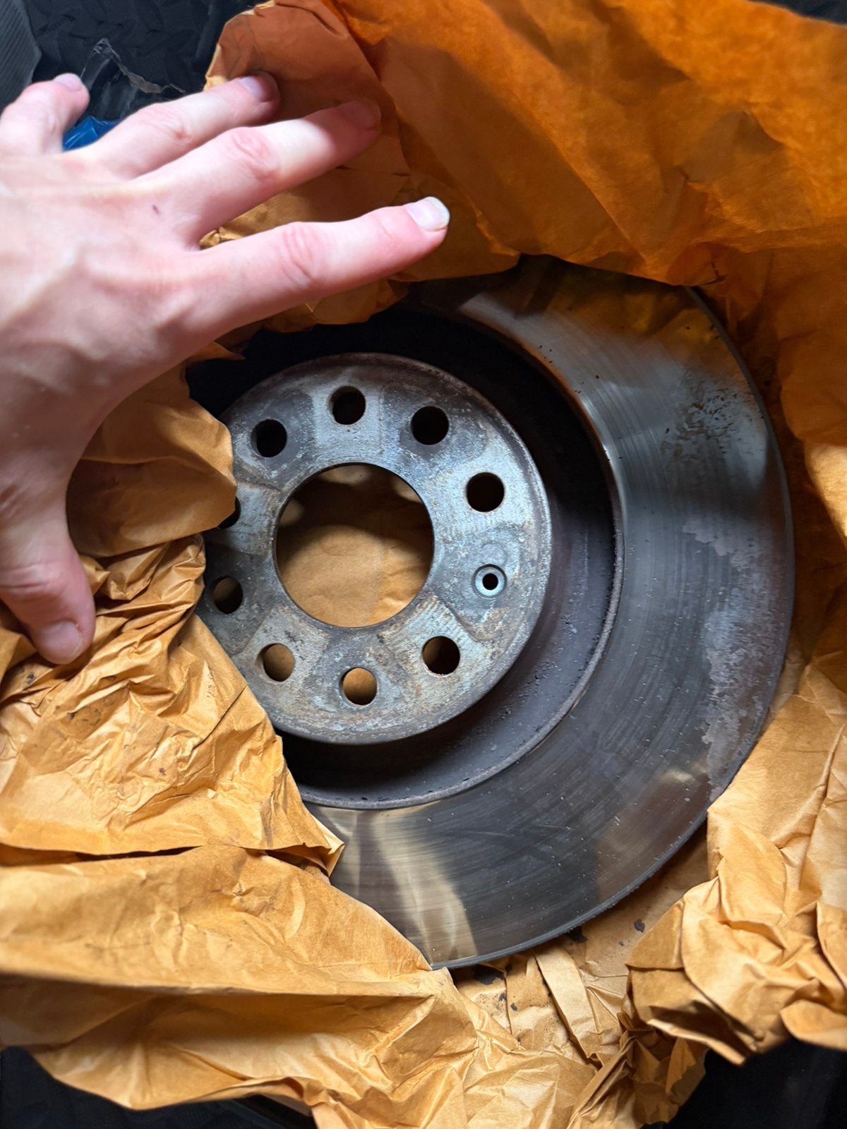 Originele VAG Remschijven Voorzijde 340mm (Cupra, Golf 7 R/, Ophalen of Verzenden, Gebruikt, Audi