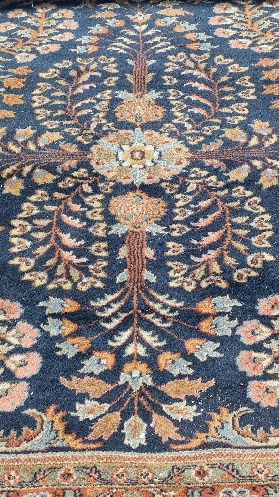 Authentiek handgeknoopt Perzische tapijt, Ophalen, Gebruikt, 150 tot 200 cm, 200 cm of meer