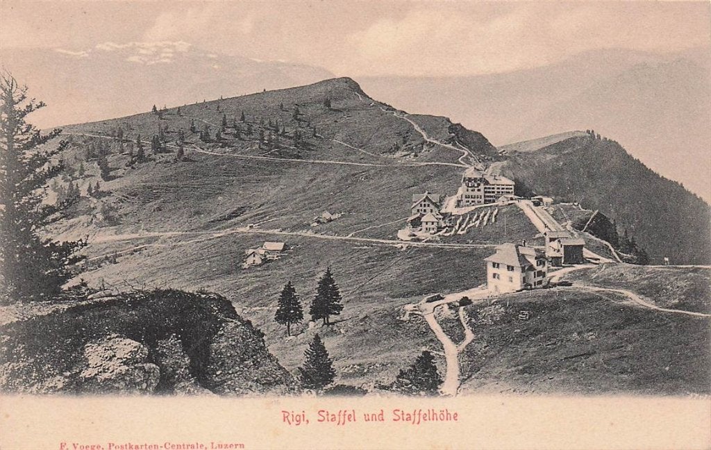 702-352-033 Rigi Staffel Und Staffelhöhe, Verzenden, Voor 1920, Overig Europa