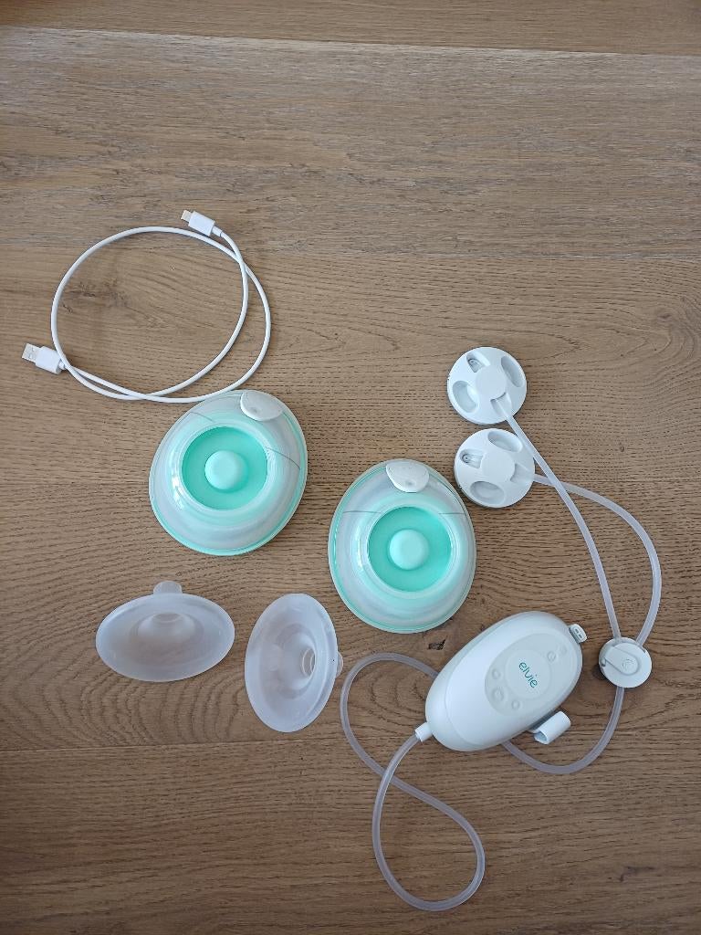 Elvie stride dubbele kolf, Kinderen en Baby's, Babyvoeding en Toebehoren, Ophalen of Verzenden, Zo goed als nieuw, Borstkolf