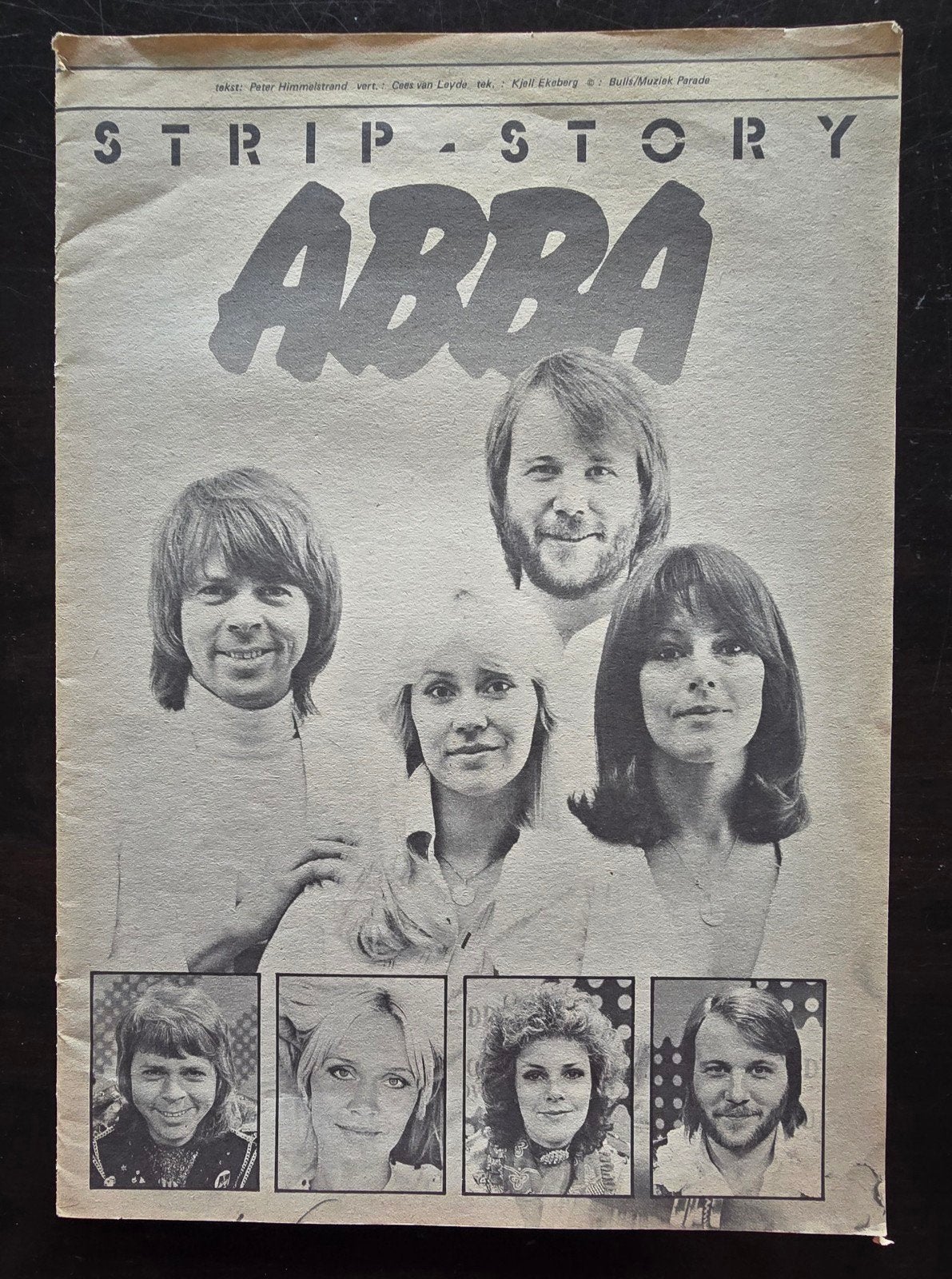 ABBA stripboekje, 1979, Boeken, Kunst en Cultuur | Fotografie en Design, Gelezen, Peter Himmelstrand, Ophalen of Verzenden, Overige onderwerpen