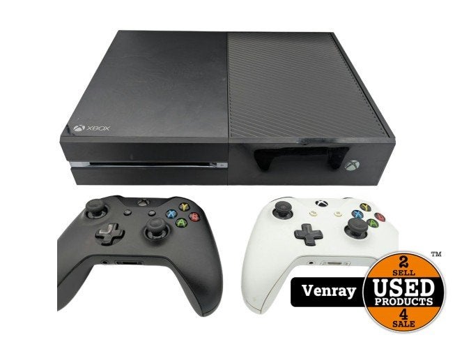 Xbox one 500GB (B Grade , met 2 controllers), Xbox, Zo goed als nieuw, Support@xbox.com, One Microsoft Way
Redmond, WA 98052-6399