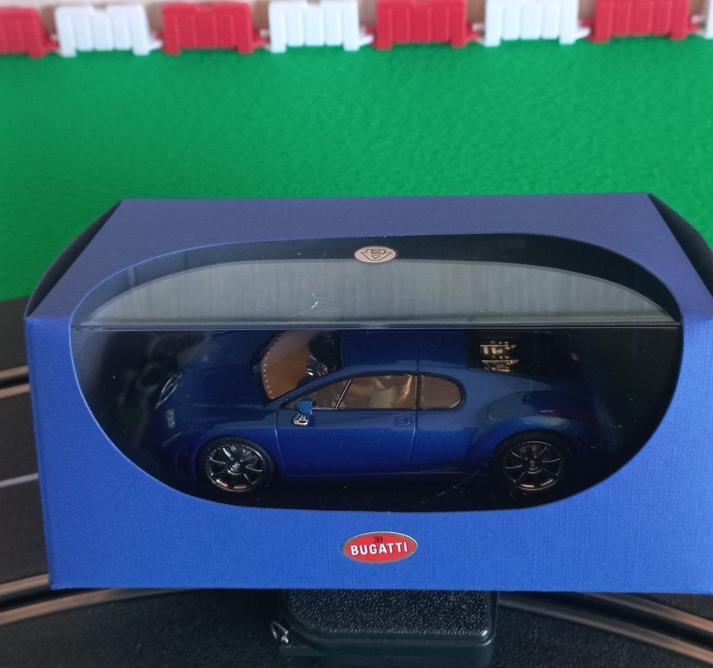Autoart Slotcar 1:32 Bugatti EB 18,3 Chiron (blauw) Nieuw, Overige merken, Racebaan, Nieuw, Ophalen of Verzenden