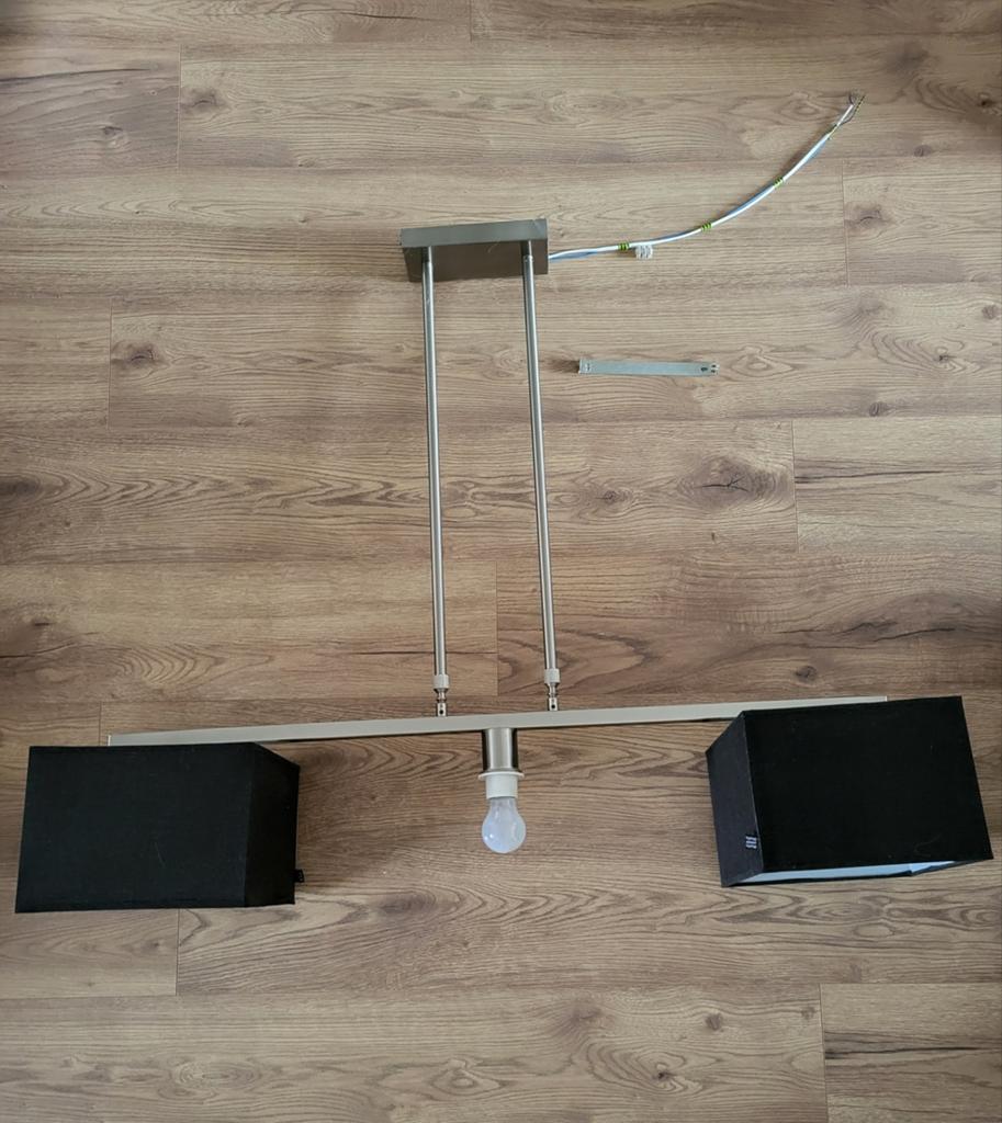 Hanglamp / Plafondlamp, Huis en Inrichting, Ophalen, Zo goed als nieuw, Metaal, Industrieel