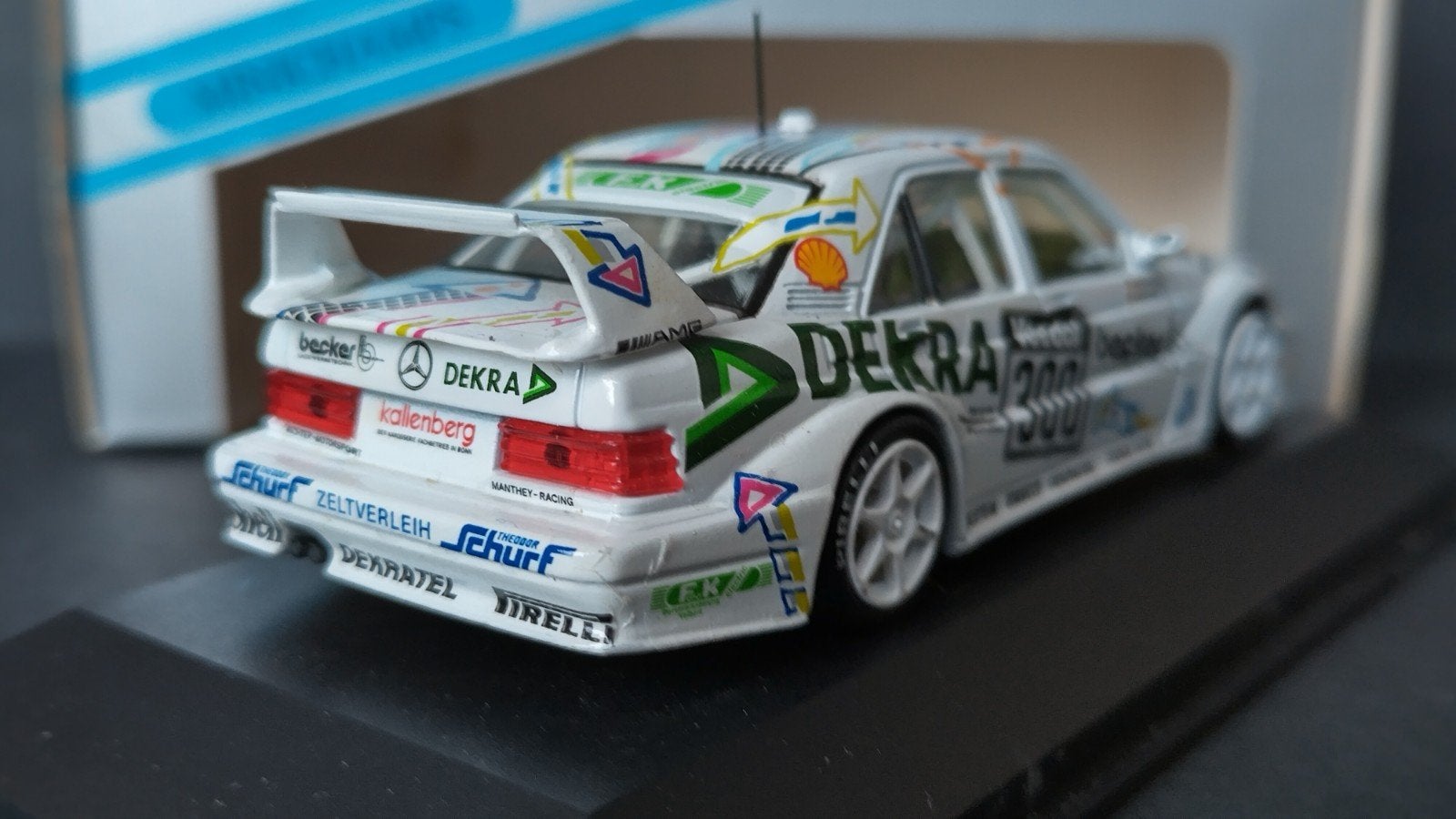 Mercedes Benz 190 Evo2 Langstreckenpokal 1;43 Minichamps Pol, Auto, ., Nieuw, Ophalen of Verzenden
