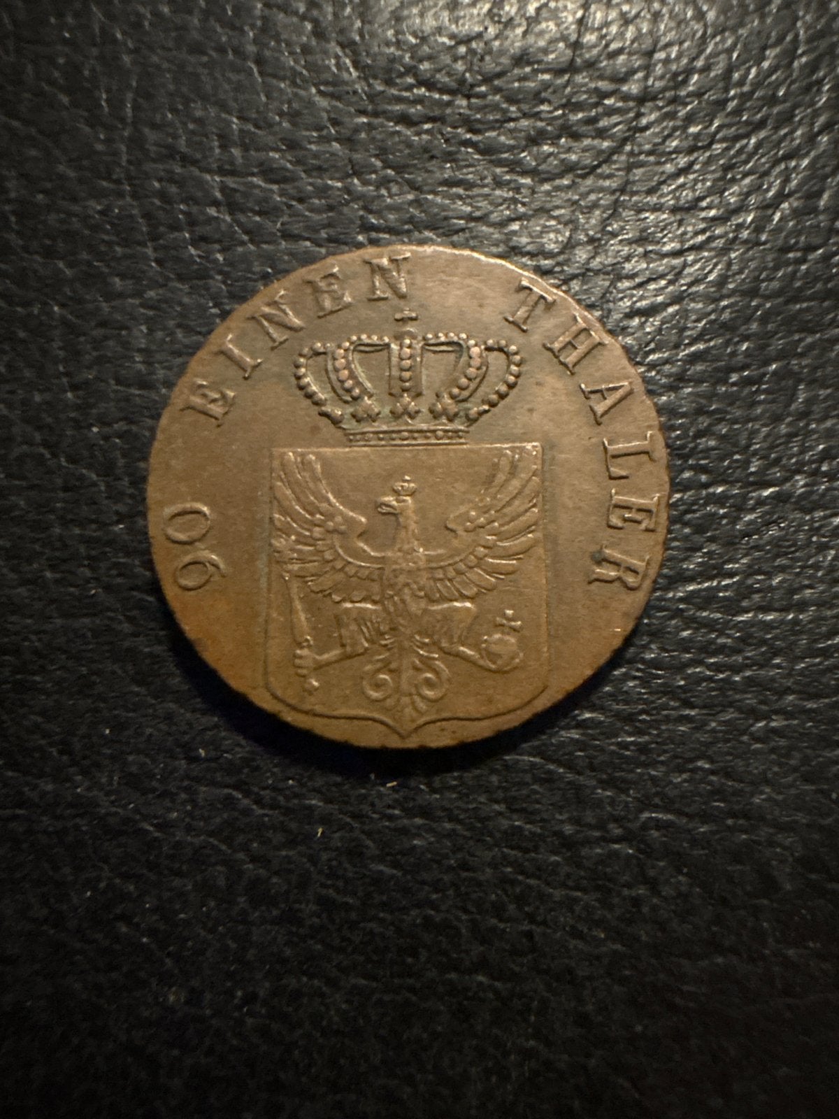 Duitse 4 Pfennige munt uit 1854 - Een Thaler, Ophalen of Verzenden, Duitsland, Losse munt
