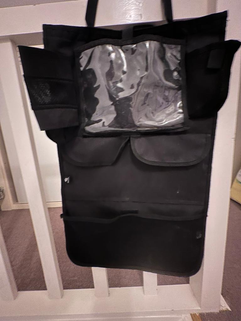 Auto achterbank organizer met tablet houder, Auto diversen, Auto-accessoires, Ophalen, Zo goed als nieuw