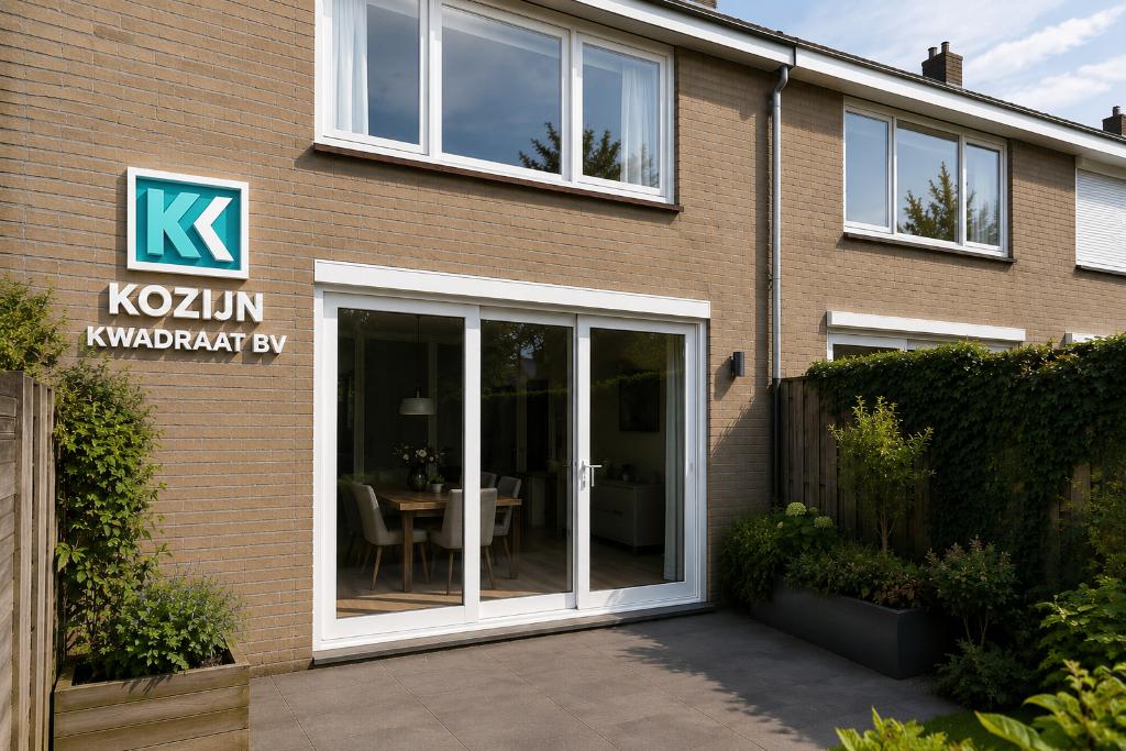 Verduurzaam uw woning met Kunststof Kozijnen, Kunststof, Deurkozijn, Nieuw, Inclusief glas