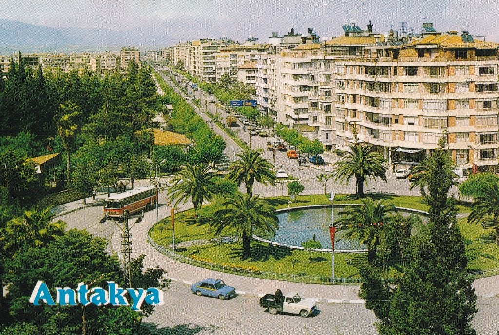 Turkije antakya, kentten bir görünüm, Verzenden, 1980 tot heden, Gelopen, Buiten Europa