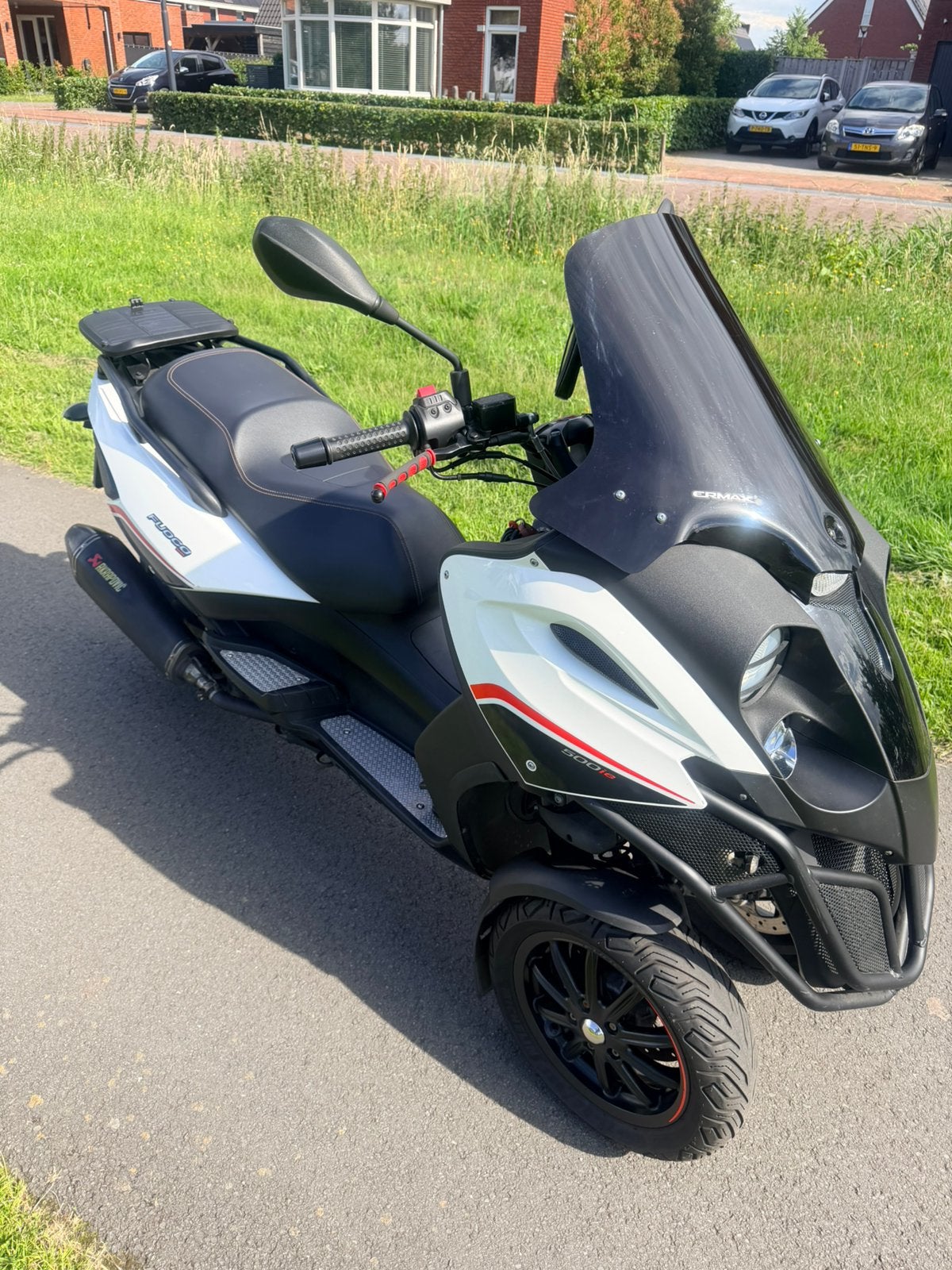 Gilera Fuoco 500LT. Akra, Topkoffer. Zeer nette staat!!, Scooter, Occasion, ABS, Particulier