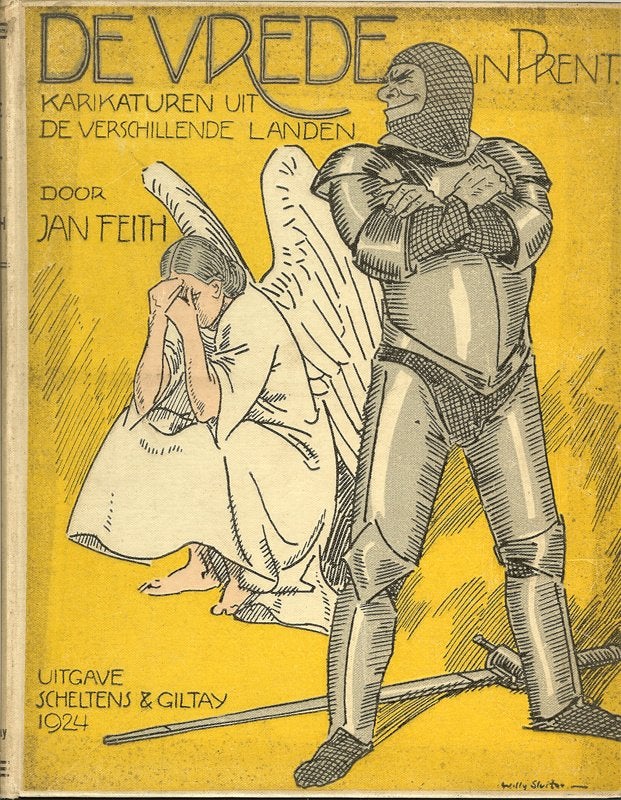 Jan Feith - De vrede in prent: karikaturen uit de verschille, Ophalen of Verzenden, Gelezen