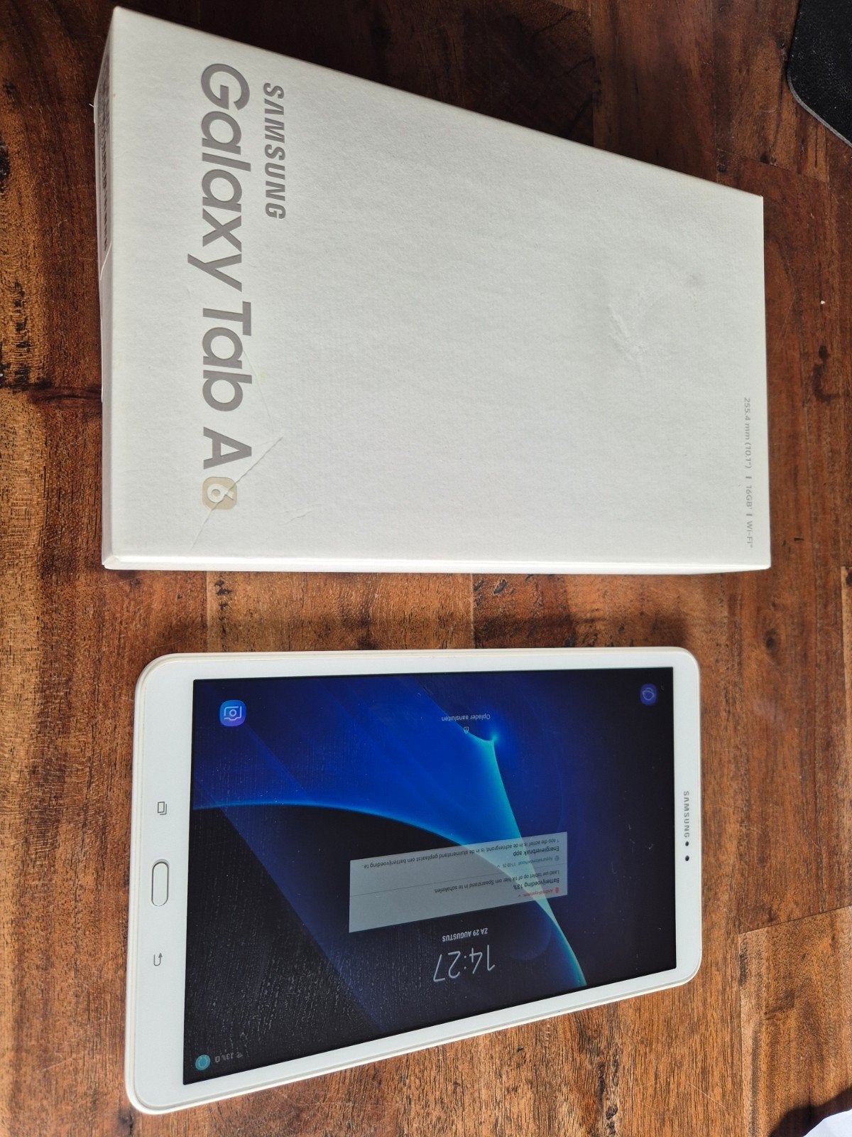 Samsung Galaxy Tab A6 SM-T580 10.1 inch Wi-Fi Wit, Gebruikt, Gps, Samsung, Galaxy Tab A6 SM-T580