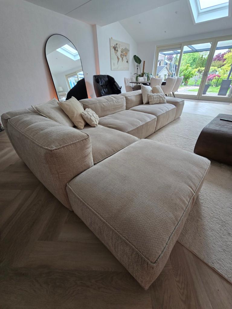 Luxe Merlot Modulaire Bank, Modern, Comfortabel, 100 tot 125 cm, Hoekbank, 300 cm of meer