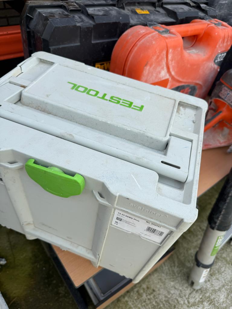 Diverse systainers: Festool, DeWalt, Makita - Vraag naar pri, Ophalen of Verzenden, Gebruikt