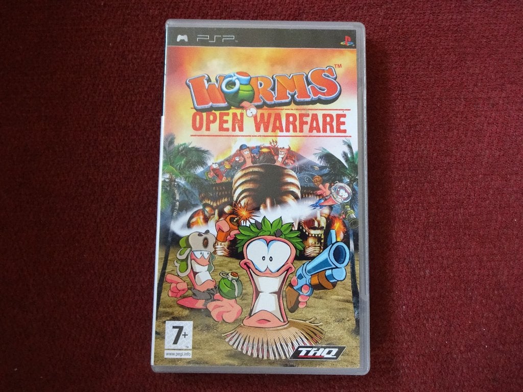 PSP Worms Open Warfare , Sony Playstation Portable, Avontuur en Actie, Gebruikt, 2 spelers, Ophalen of Verzenden