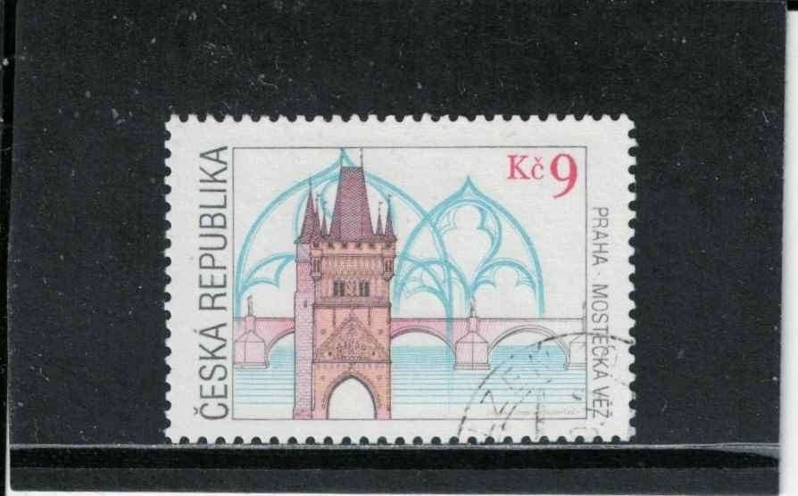 Tsjechië michel 264, Verzenden, Overige landen, Gestempeld