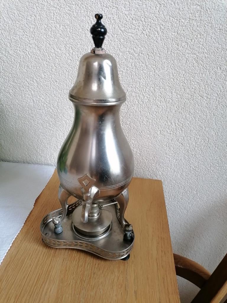 Antieke tinnen kraantjes kan, Antiek en Kunst, Ophalen of Verzenden