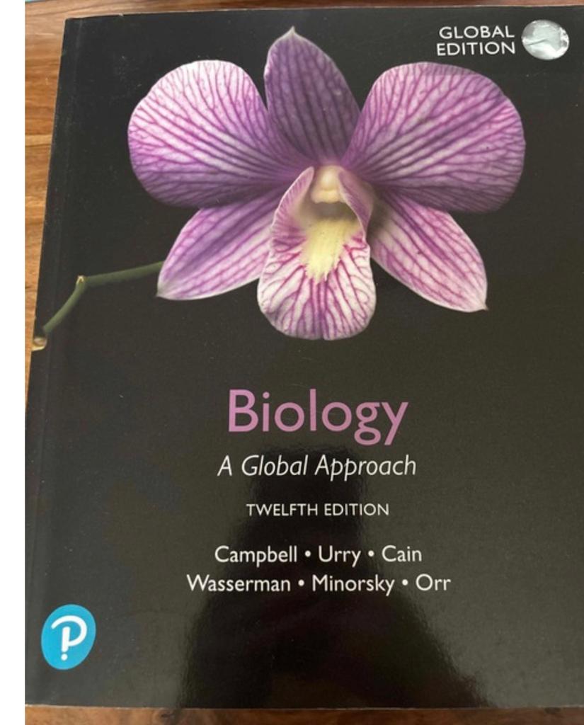Biology: A global Approach, Global Edition, Boeken, Studieboeken en Cursussen, Ophalen of Verzenden, Beta, Zo goed als nieuw, HBO