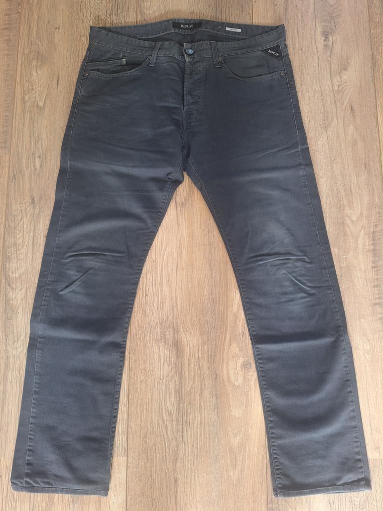 Replay Jeans Waist 33 Lengte 32, Ophalen of Verzenden, Zo goed als nieuw, W33 - W34 (confectie 48/50), Grijs