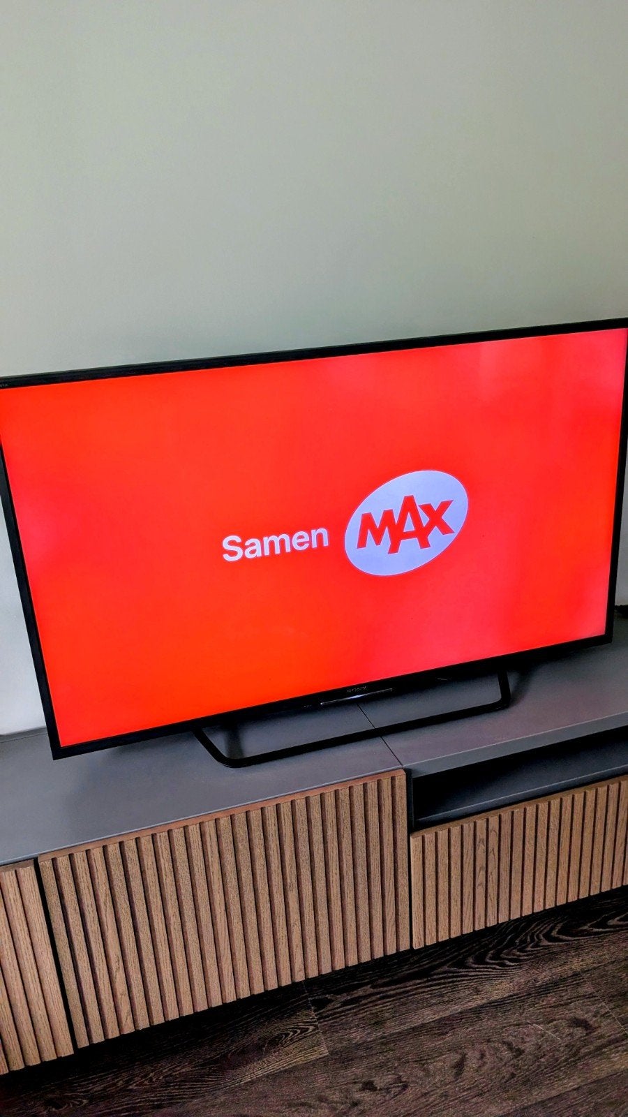 Sony KD-49XD7004 - 49" 4K Ultra HD smart TV, Ophalen, Zo goed als nieuw