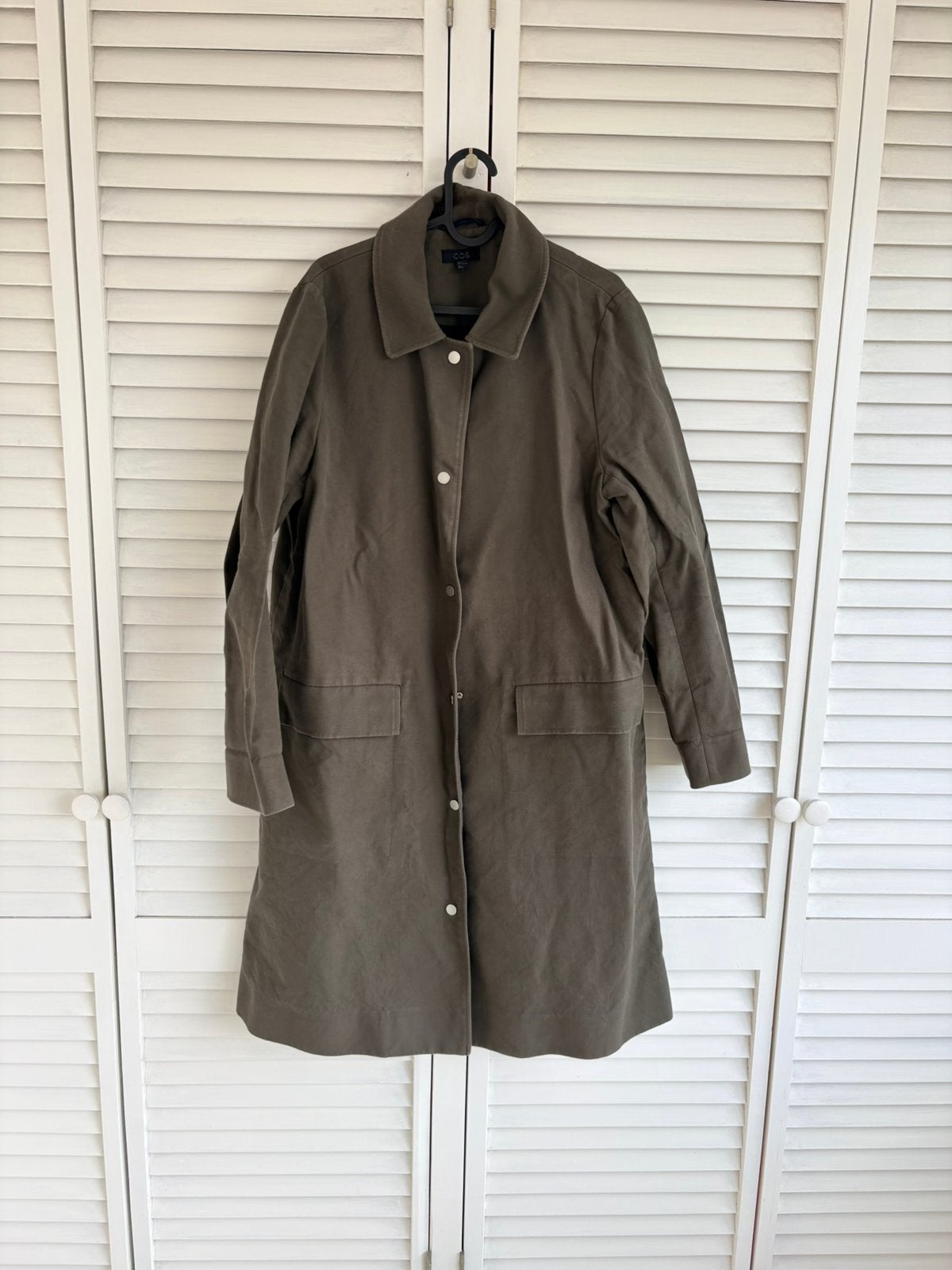 Cos maat 44 groen jas parka, Kleding | Dames, Ophalen of Verzenden, Zo goed als nieuw, Maat 42/44 (L), Groen