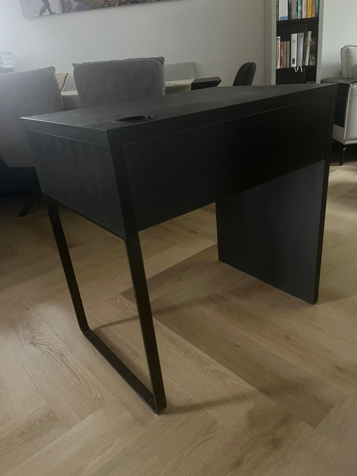 Bureautje ikea, Huis en Inrichting, Tafels | Sidetables, 50 tot 100 cm, Ophalen of Verzenden, Zo goed als nieuw, Rechthoekig