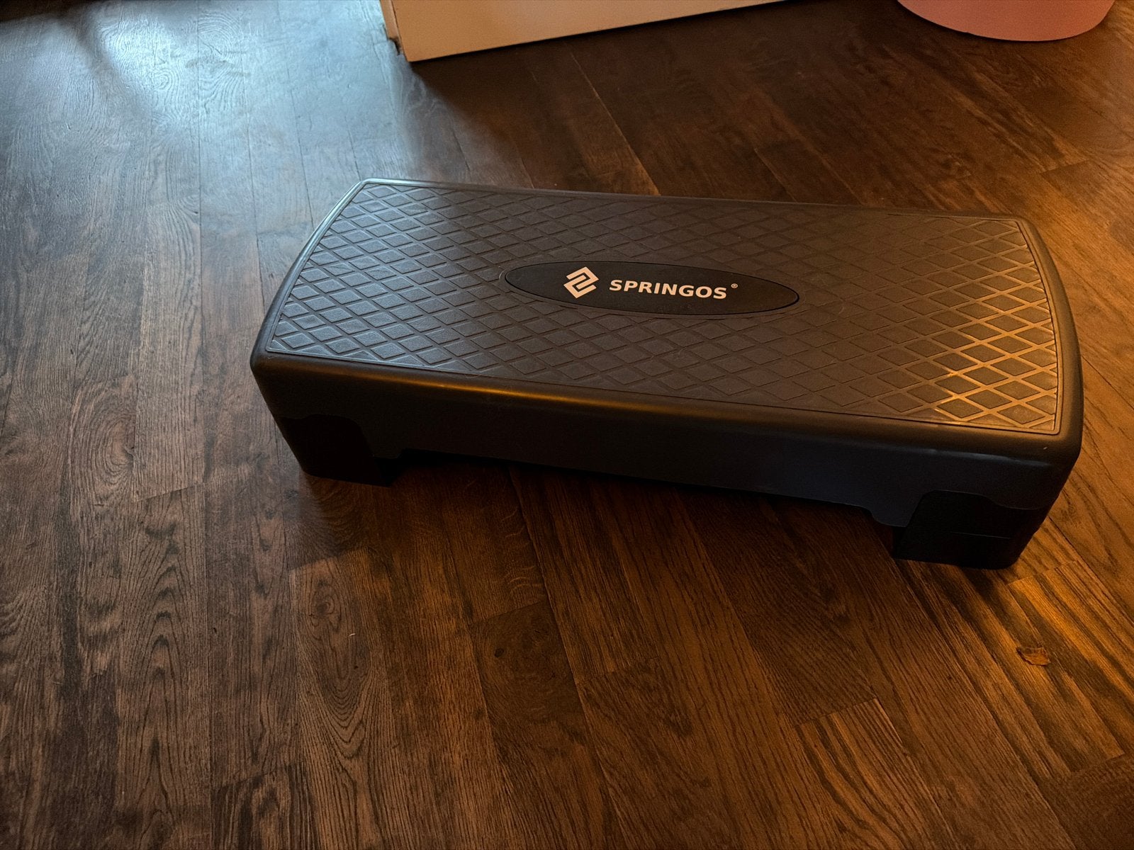 Springos Stepbank - Ideaal voor Thuis Workouts, Ophalen, Zo goed als nieuw, Benen, Stepbank