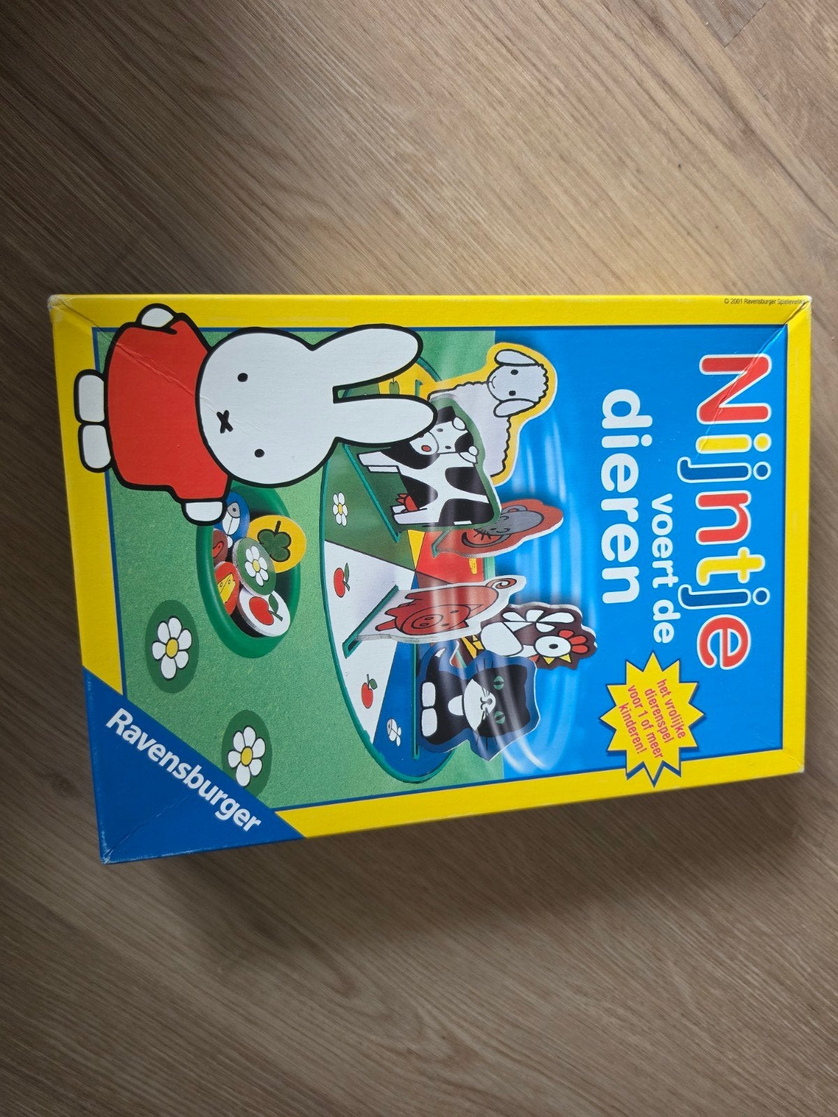 Nijntje voert de dieren - Ravensburger bordspel, Een of twee spelers, Ophalen of Verzenden, Gebruikt, Ravensburger