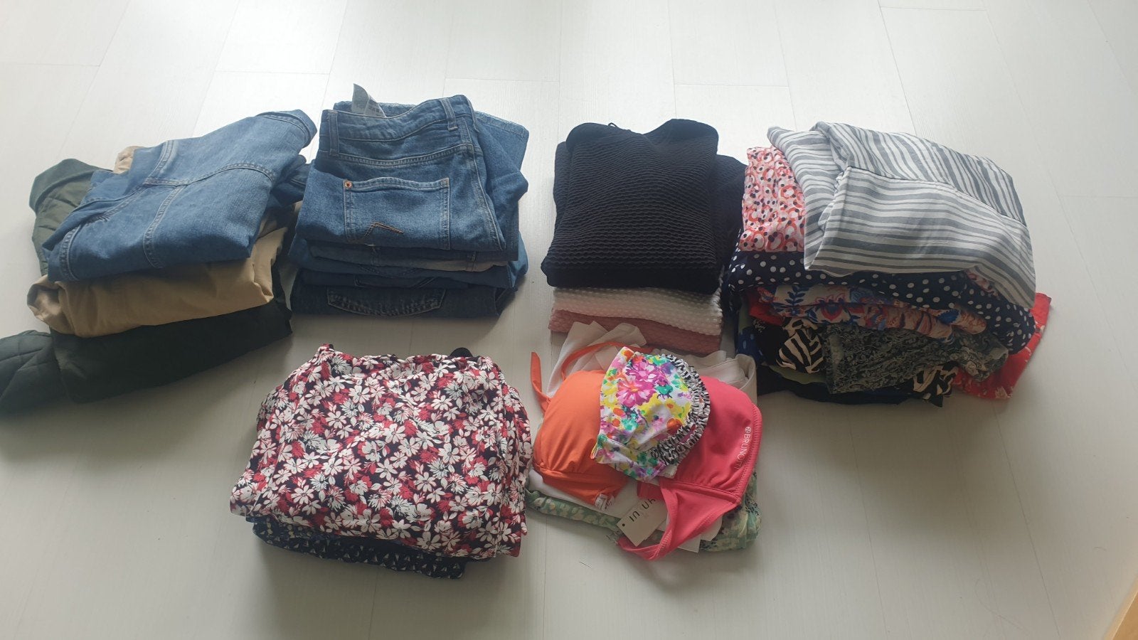 Kledingpakket maat m, 32 stuks, Verzenden, Gedragen, Maat 38/40 (M)