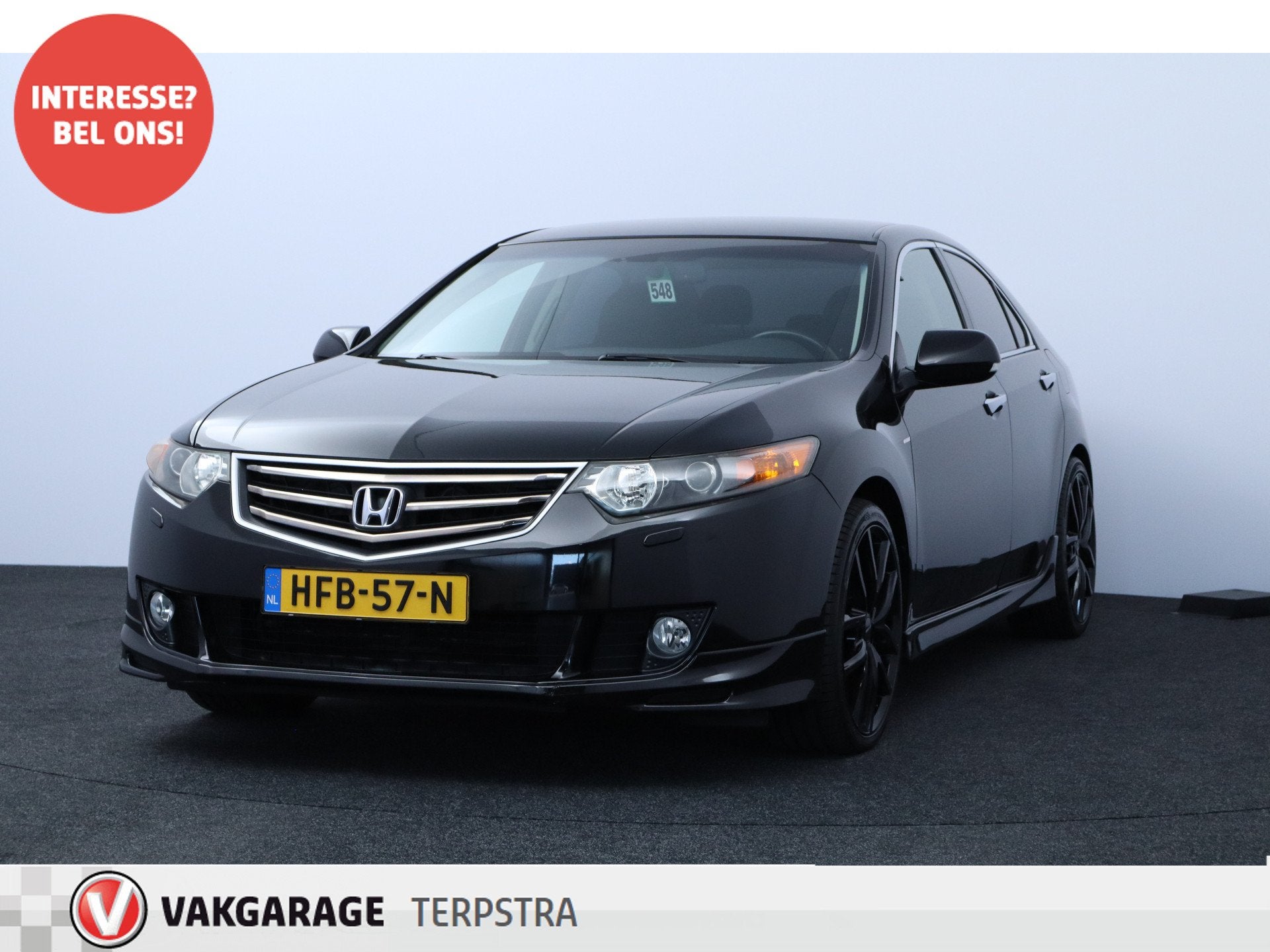 Honda Accord 2.4i Type S/ Automaat!/ Trekhaak/ 202pk!/ 19'', Auto's, Euro 5, Gebruikt, Zwart, 4 cilinders