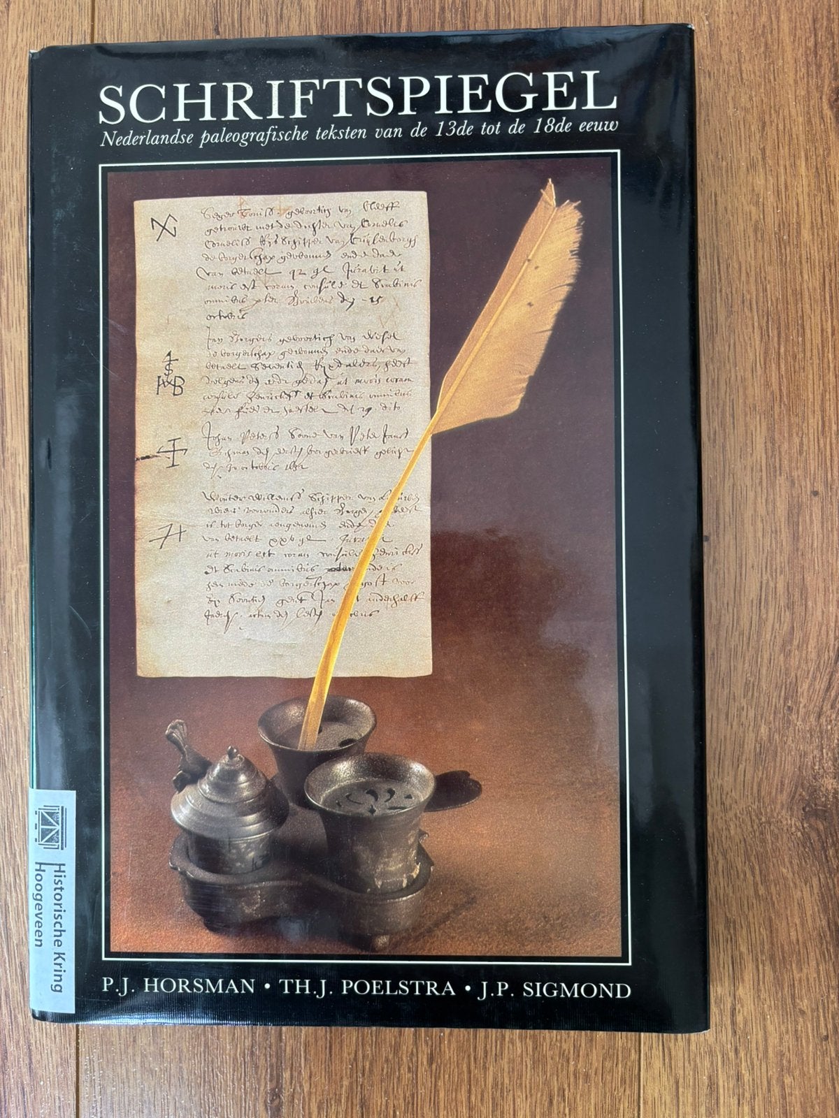 Schriftspiegel Ned. paleografische tekst 13e tot de 18e eeuw, Ophalen of Verzenden, Zo goed als nieuw, P.J. Horsman, Th.J. Poelstra en J.P. Sigmond