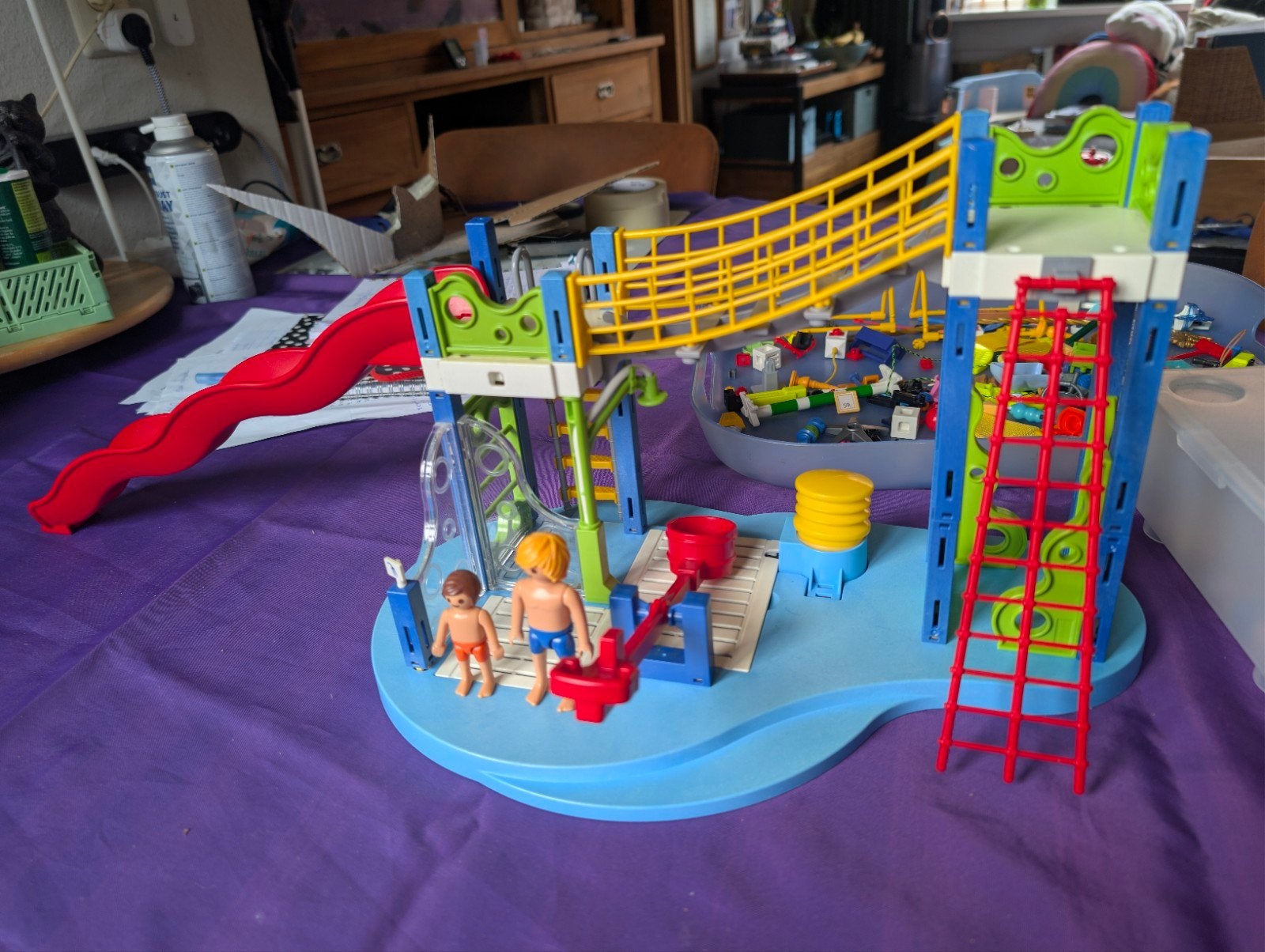 Playmobil Summer Fun 6670 Waterspeeltuin, Ophalen, Gebruikt, Complete set, Overige typen