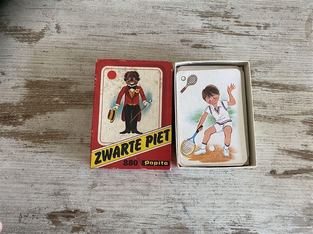 Zwarte piet kaartspel 880 papita [s2057], Verzenden, Zo goed als nieuw