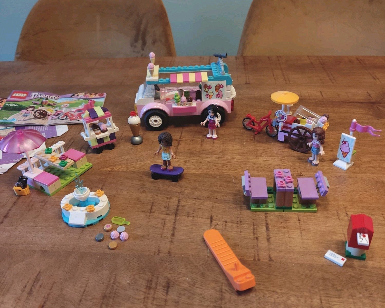 Lego Friends 41030, 10727 en 561608 ijssalon, Lego, Friends, Ophalen of Verzenden, Zo goed als nieuw