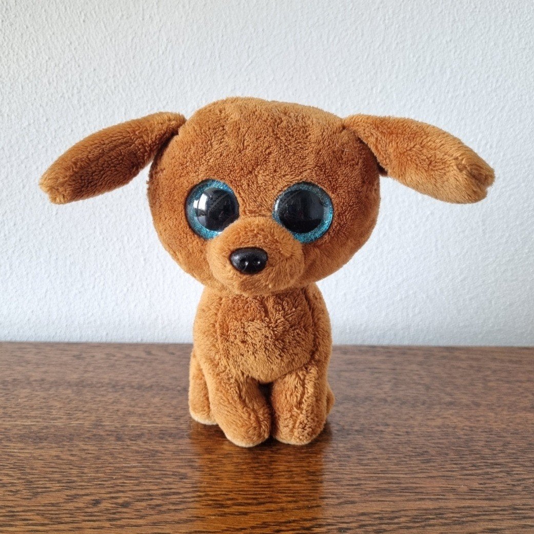 Ty Beanie boo dougie hond dog, Ophalen of Verzenden, Zo goed als nieuw, Hond