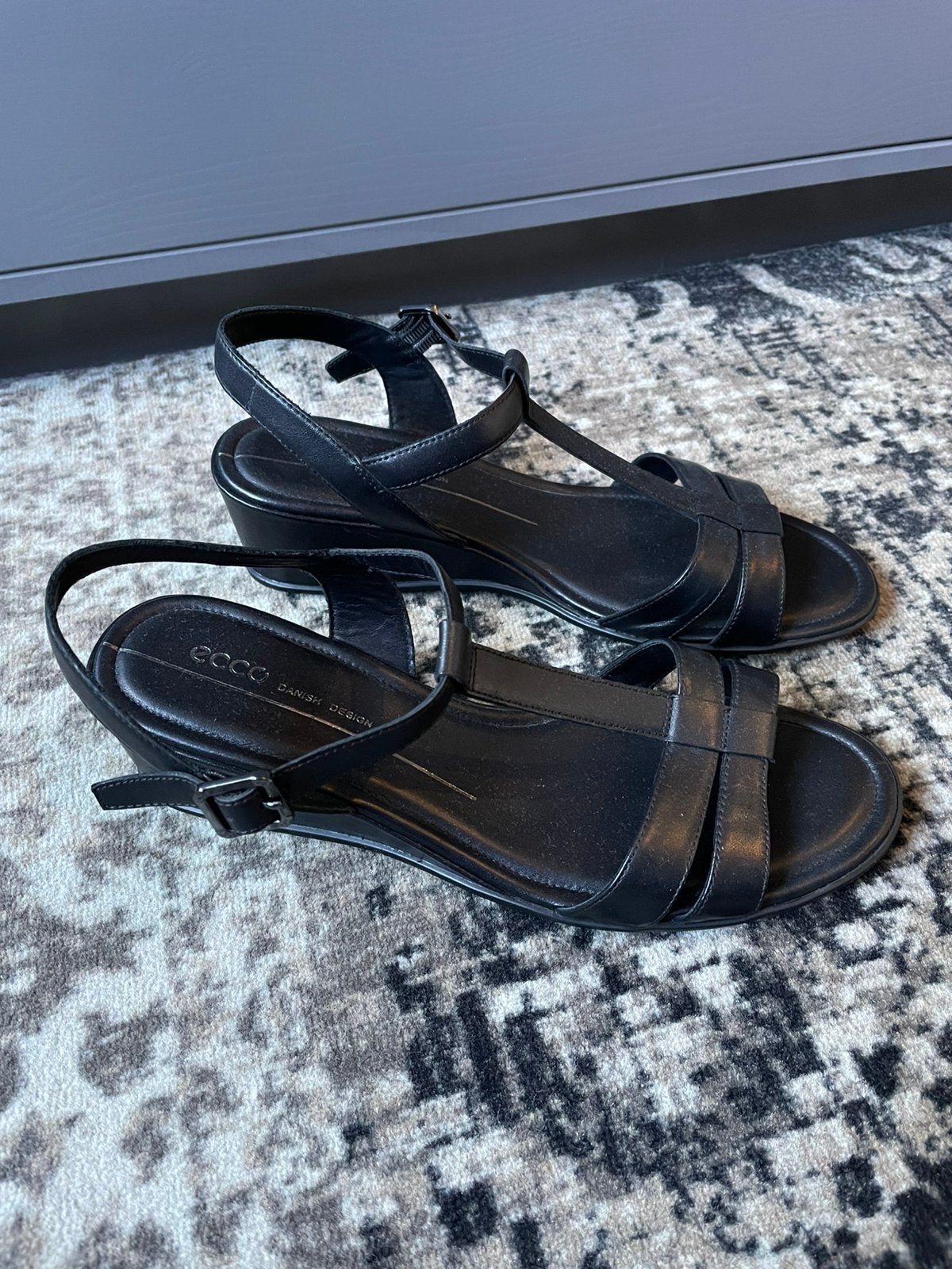 Sandalen Ecco, Kleding | Dames, Schoenen, Zwart, Nieuw, Sandalen of Muiltjes, Ophalen of Verzenden