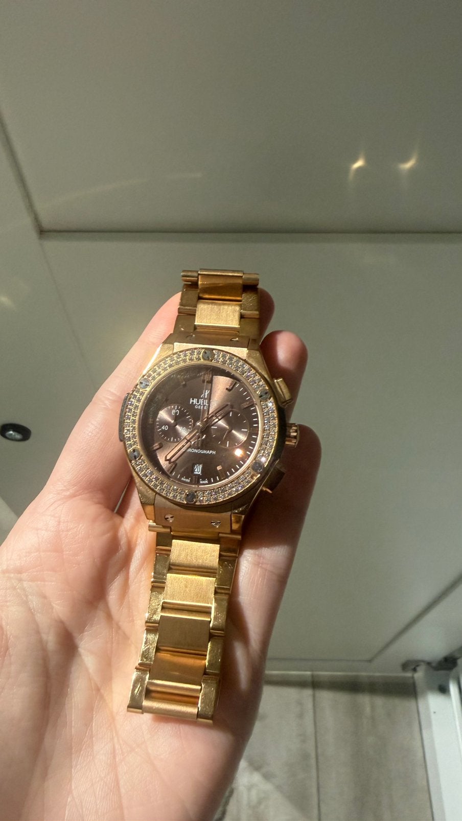 Hublot horloge, Ophalen of Verzenden, Zo goed als nieuw, Staal, Overige merken